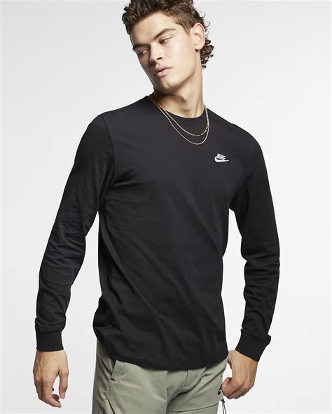 nike sportshirt lange mouwen heren|Heren Shirts met lange mouwen .